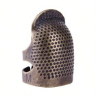 3pcs Hand Sewing Thimble Finger Protector Quilting Metal Thimble Ring Diy Tools