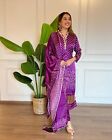 Women Indian Pakistani Top Tunic Kurti Salwar Kameez Set Party Wear Ethnic Kurta