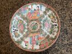 Rare Set Of 8 19thc Antique Chinese 8 5    Famille Rose Medallion Luncheon Plates