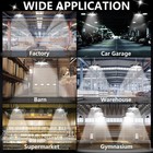 1-10x Led Ufo High Bay Light Shop Lights Commercial Factory Warehouse Gym Lamps