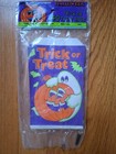 Vintage Halloween Unique Trick Or Treat Paper Bags Ghost With Pumpkin 40ct X2