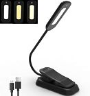 Book Light  12 Led Usb Rechargeable Reading Light With 3-level Brightness For   