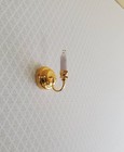 Dollhouse Battery Light Single Candle Wall Sconce 1 12 Scale Miniature