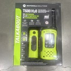 Motorola Talkabout T600 H2o Waterproof Two-way Radios 35 Mile Range Green Black