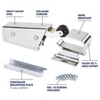 For Kason 1095 Spring Action Door Closer 11095000013 Walk In Cooler Heavy Duty