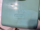 Vintage Bell Systems Western Electric Seafoam Green Rotary Wall Phone Untested
