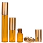 3ml 5ml 10ml Amber Spray Glass Bottle With Refillable Sprayer Perfume Portable 