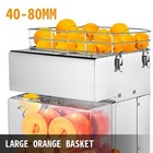 120w Electric Orange Juicer Machine Extractor 25 Oranges min 304 Stainless Steel