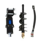 200mm Diameter Auger Drill Fits For  Mini Excavator Small Digger  1ton-1 5ton Us