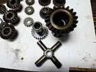 Lot Of Vintage Steel Gears  Steampunk Art Engine Motor Trans Sculpture Art  40  