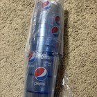 New Acim Pepsi Pebbled Plastic Restaurant Cup Sleeve Of 6 Serving Pepsico 