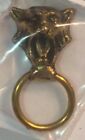 New Dollhouse Miniature Artisan Ron Stetkewicz Brass Cat Door Knocker Hardware