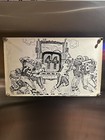 John Riggins Washington Redskins 14 X 9 Sketch Poster Print Truck Drawing