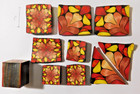 Polymer Clay Cane  Raw  Square  Kato  Premo  Slices   Cane 2 2 Ounces
