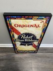 Pabst Blue Ribbon Original Popular Price Sign 28 x14  Breweriana Decor