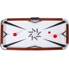 Midtown 6  Bg1037 Air Powered Hockey Table  Electronic Scoring Led Cherry Wood