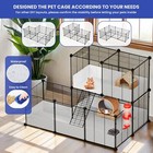 Ferret Cage 41 x28 x28  Guinea Pig Playpen Hamster House Rabbit Waterproof Metal