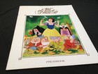 Walt Disney   s Snow White   The Seven Dwarfs 1982 Rerelease Pressbook Ad Campaign