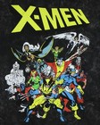 Marvel X-men T-shirt Men s Retro Character Collage Acid-washed Tee