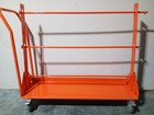 Windy City Wire Racktrack 48  Heavy Duty Portable Copper cat alum Wire Cart Rack