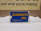 Vintage Blockbuster Movie Membership Card  see Pics  c 