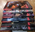 Dnd Dungeons And Dragonds Book Lot - 6 Books Dm Guide Volos Handbook
