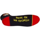 Socks - Sockguy - Burnt Out Black L xl 3  Classic Cycling running New