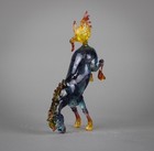 Clearware Blue Flame Buck The Bucking Mustang Stallion breyer 1 32 Scale