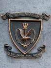 Cold War Era Us Navy Uss Morton Dd-948 Destroyer Cast Aluminum Shield Plaque 8x8