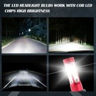 4side 9005 Hb3 H10 9145 Led Headlight Kits 2200w 330000lm Hi lo Fog Bulbs 6000k