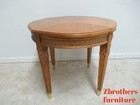 Century Furniture Italian Regency Carved Lamp End Table Pedestal A