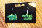 New Kids On The Block Dangle Type Earrings Green Blue Nkotb Concert Outfit Gear