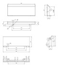 Hydraulic 30   Angle Broom Sweeper Attachment For Mini Skid Steer Loader Cleaner