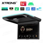 14in Android Car Roof Multimedia Player Flip Down Monitor For Van Truck Suv Rv