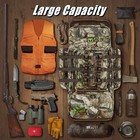 Tidewe Hunting Backpack 5500cu With Frame And Rain Cover For Bow rifle pistol