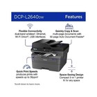 Brother Dcp-l2640dw Multifunction Wireless Monochrome Laser Printer New