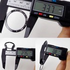 Flat Ceramic Watch Bezel Insert Fit For Skx013 Watch Case 33 7mm 27 5mm 0 8mm