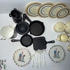 Chilton Toy Lot Vintage American Greetings And Tea Set Pots And Pans