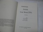 1996 American Jewish Year Book Record Of Events English Judaica Americana