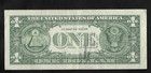 2021 Series One Dollar Bill  1 Misaligned  Miss-cut  Off Center Error Note
