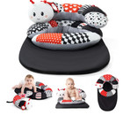 3-in-1 Tummy Time Mat   Seated Support Pillow Newborn Tummy Time Toys For Newbor