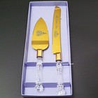 Quinceanera Cuchillos De Pastel Cake Knife Server Set  Mis 15 Anos Gold