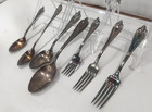 Vtg 1847 Rogers Bros Silver Plated Lot Of 7  1911 Old Colony Pattern Silverware