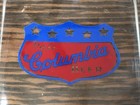 Columbia Beer Vintage Glass Ashtray  Shenandoah  Pennsylvania    rare