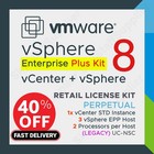 Vmware Vsphere V8 Enterprise Plus Kit For 3 Hosts   Vcenter 8 - Uc Nsc Brand New