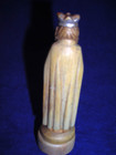        Vintage Replacement Anri King Richard One White Chess Queen Hand Carved Wood