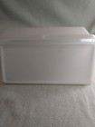 Vintage Tupperware Large Bread Keeper Storage Box Container 606 W lid Seal 607
