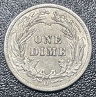 1914 D Barber Silver Dime 10c Xf au Details Scratched