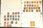 China Stamp Collection Ion 10 Pages  Nice Selection Early Singles   Blocks  ba 