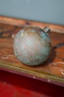 Antique Weathervane Lightning Rod Copper Ball 6  Vintage